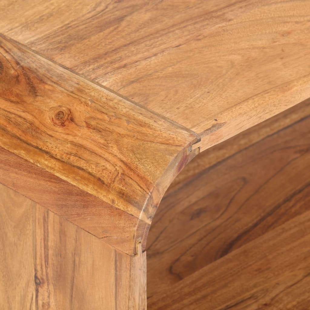 Tavolino da Salotto 90x50x30 cm in Legno Massello d'Acacia | homemem39