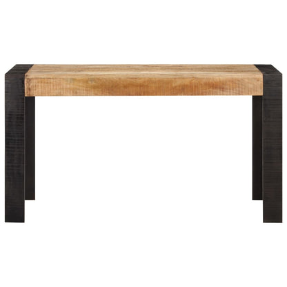 Tavolo da Pranzo 140x70x76 cm in Legno Massello di Mango Grezzo | homemem39