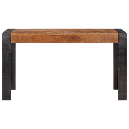 Tavolo da Pranzo 140x70x76 cm in Legno Massello di Mango Grezzo