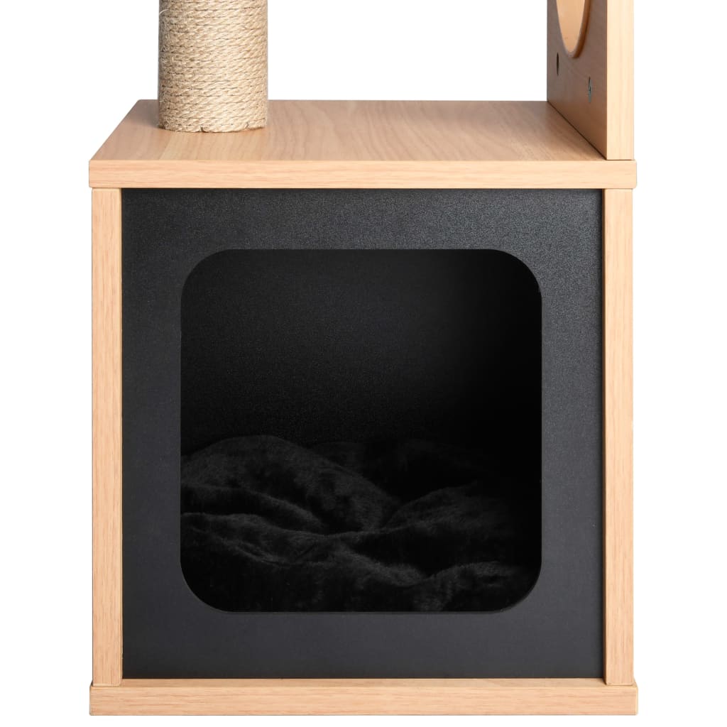 Albero per Gatti con Tappeto Tiragraffi in Sisal 60 cm - homemem39