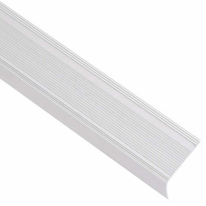 Profili a L per Gradini 15 pz in Alluminio 100 cm Argento | homemem39