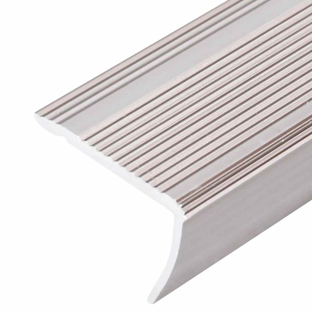 Profili a L per Gradini 5 pz in Alluminio 100 cm Champagne | homemem39