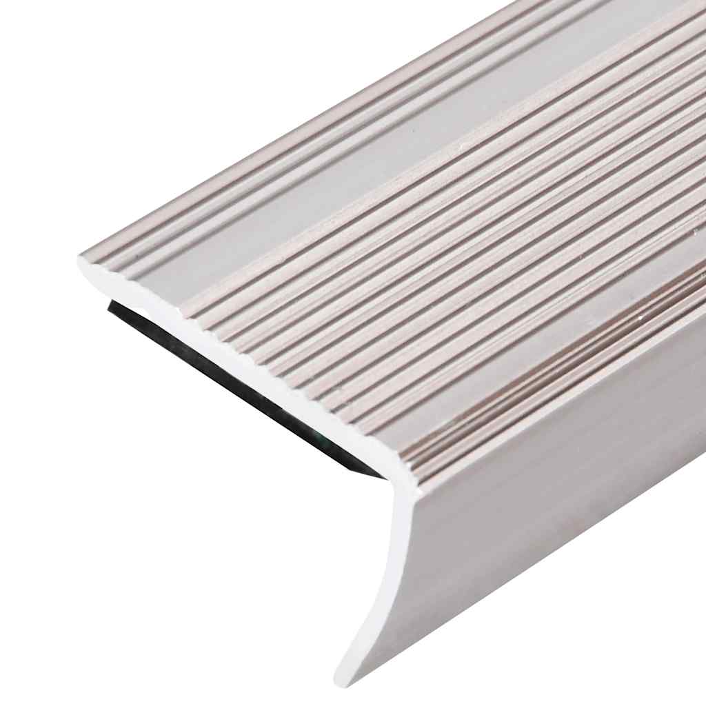 Profili a L per Gradini 5 pz in Alluminio 100 cm Champagne | homemem39