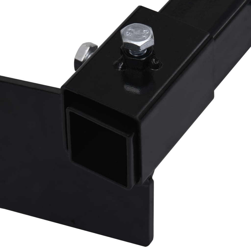 Adattatore Spazzaneve per Tosaerba Nero - homemem39