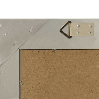 Specchio da Parete Stile Barocco 50x40 cm Argento | homemem39