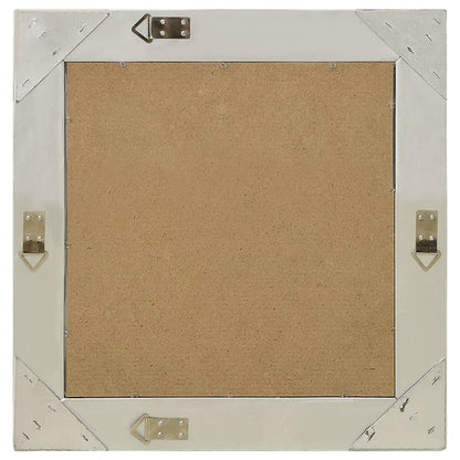 Specchio da Parete 50x50 cm Argento - homemem39