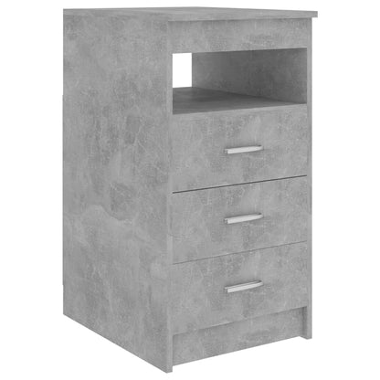 Scrivania Grigio Cemento 140x50x76 cm in Truciolato | homemem39