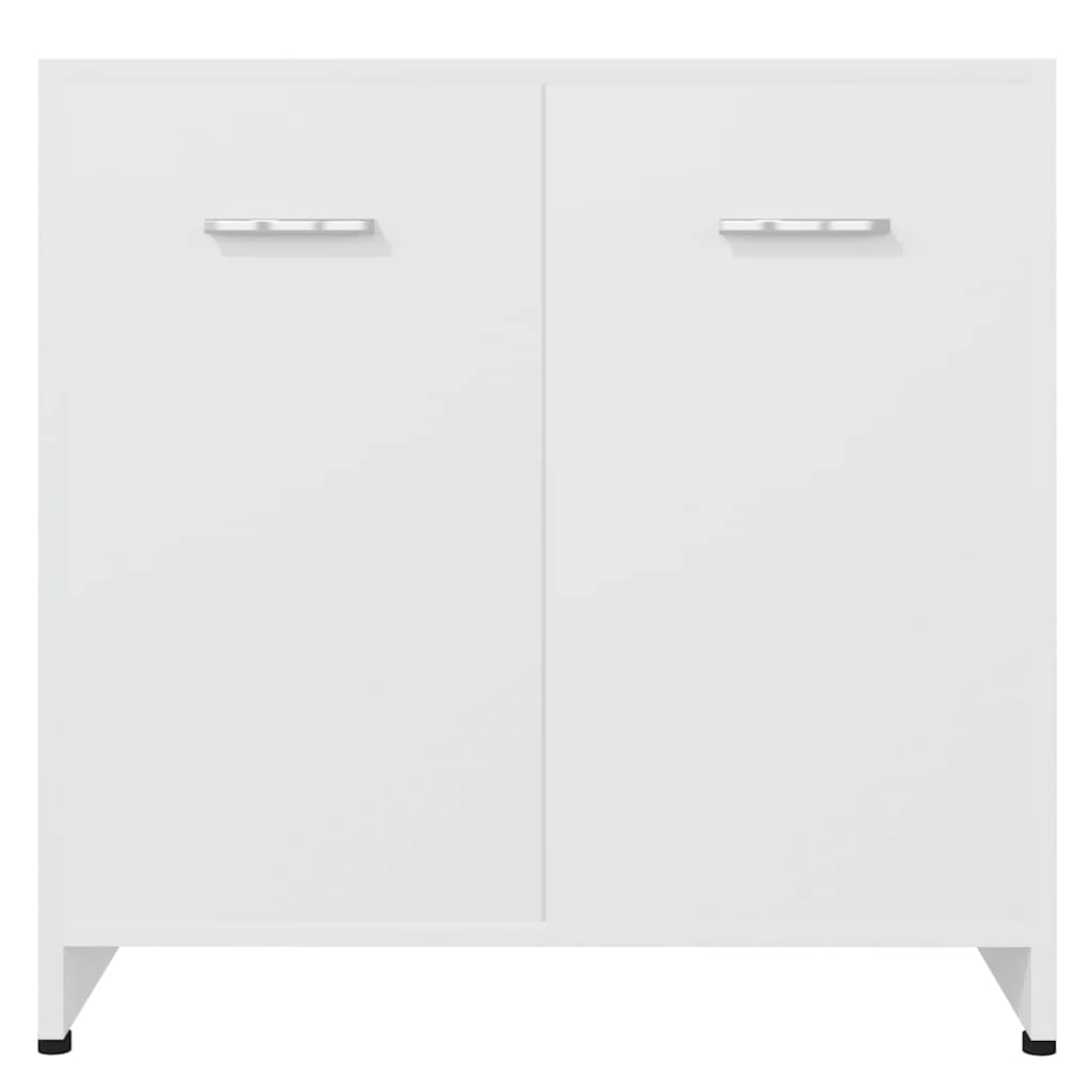 Armadio da Bagno Bianco 60x33x61 cm in Legno Multistrato - homemem39