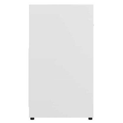 Armadio da Bagno Bianco 60x33x61 cm in Legno Multistrato
