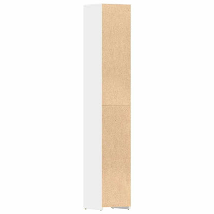 Mobile da Bagno Bianco 30x30x183,5 cm in Legno tecnico
