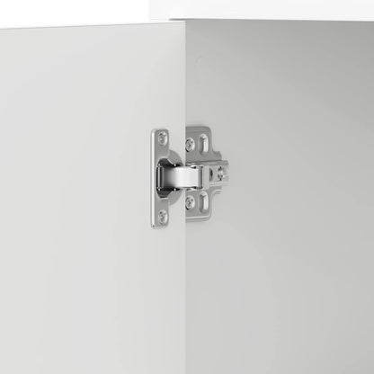 Mobile da Bagno Bianco 30x30x183,5 cm in Legno tecnico