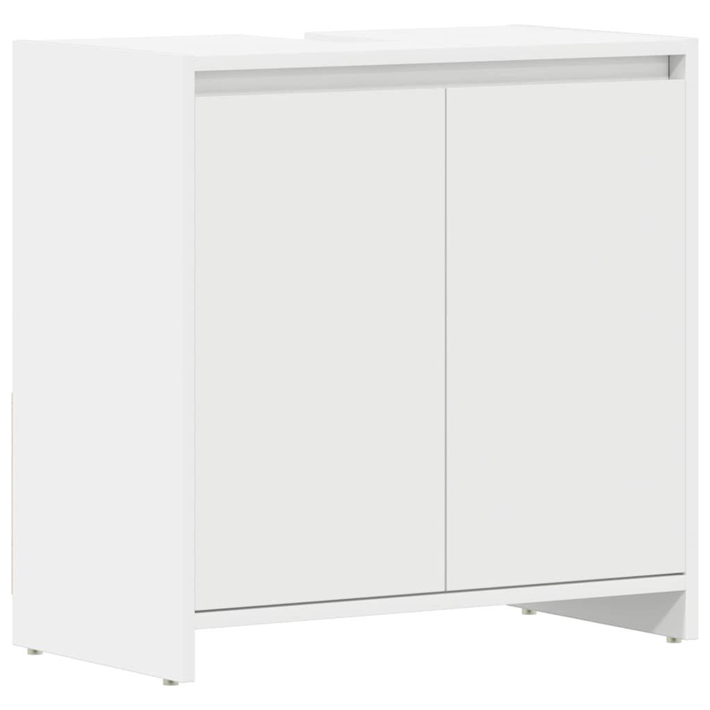 Mobile da Bagno Bianco 60x33x60 cm in Legno Multistrato