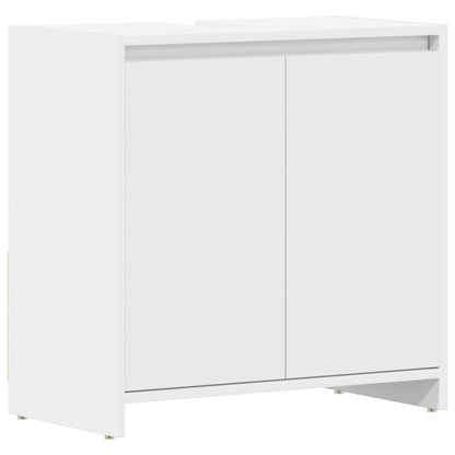 Mobile da Bagno Bianco 60x33x60 cm in Legno Multistrato