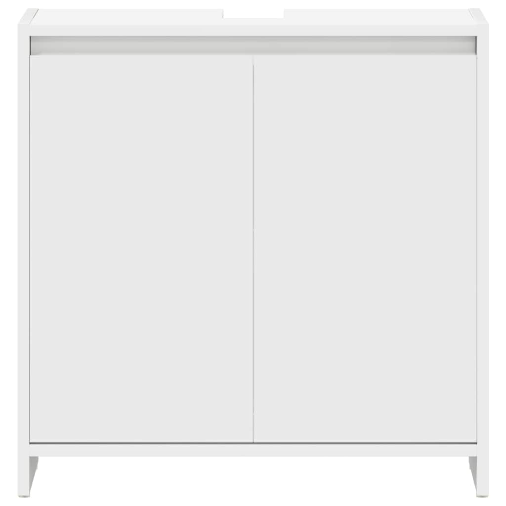 Mobile da Bagno Bianco 60x33x60 cm in Legno Multistrato