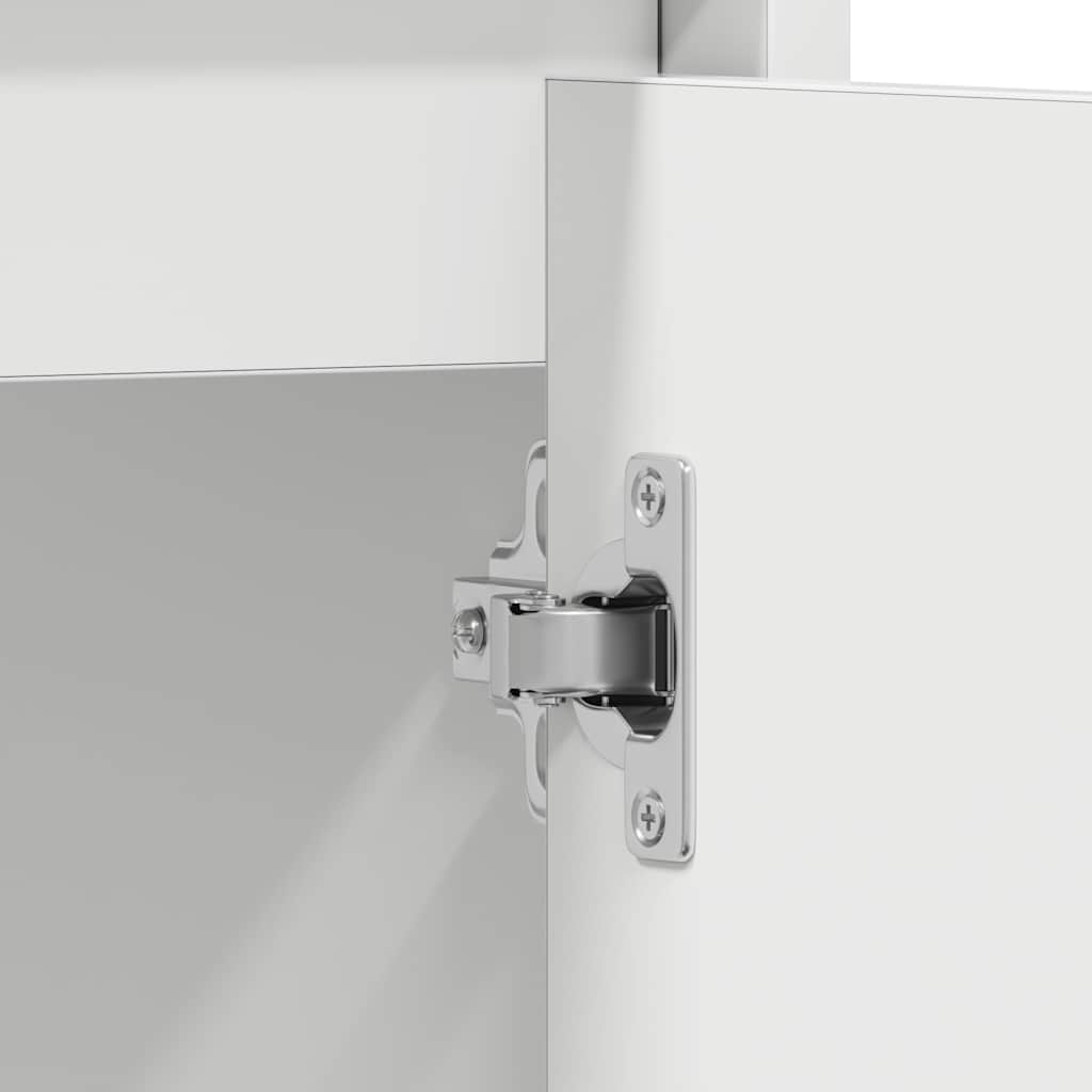 Mobile da Bagno Bianco 60x33x60 cm in Legno Multistrato