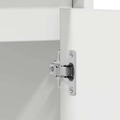 Mobile da Bagno Bianco 60x33x60 cm in Legno Multistrato