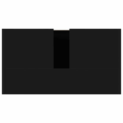Mobile da Bagno Nero 60x33x61 cm in Legno Multistrato | homemem39