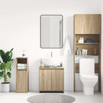 Mobile da Bagno Rovere Sonoma 60x33x60 cm Legno Multistrato