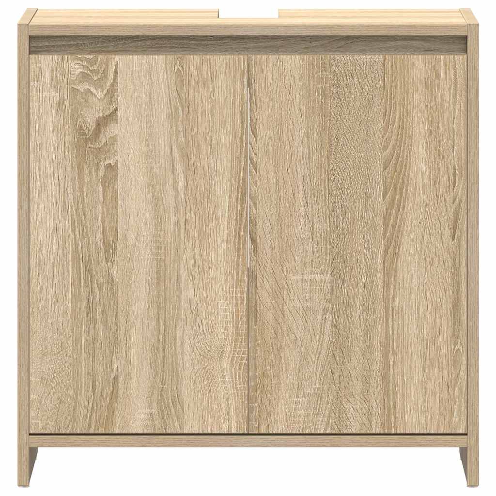 Mobile da Bagno Rovere Sonoma 60x33x60 cm Legno Multistrato
