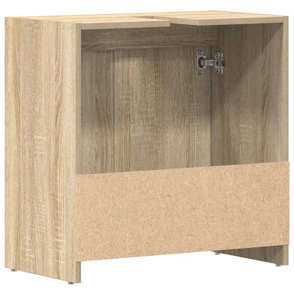 Mobile da Bagno Rovere Sonoma 60x33x61 cm Legno Multistrato | homemem39