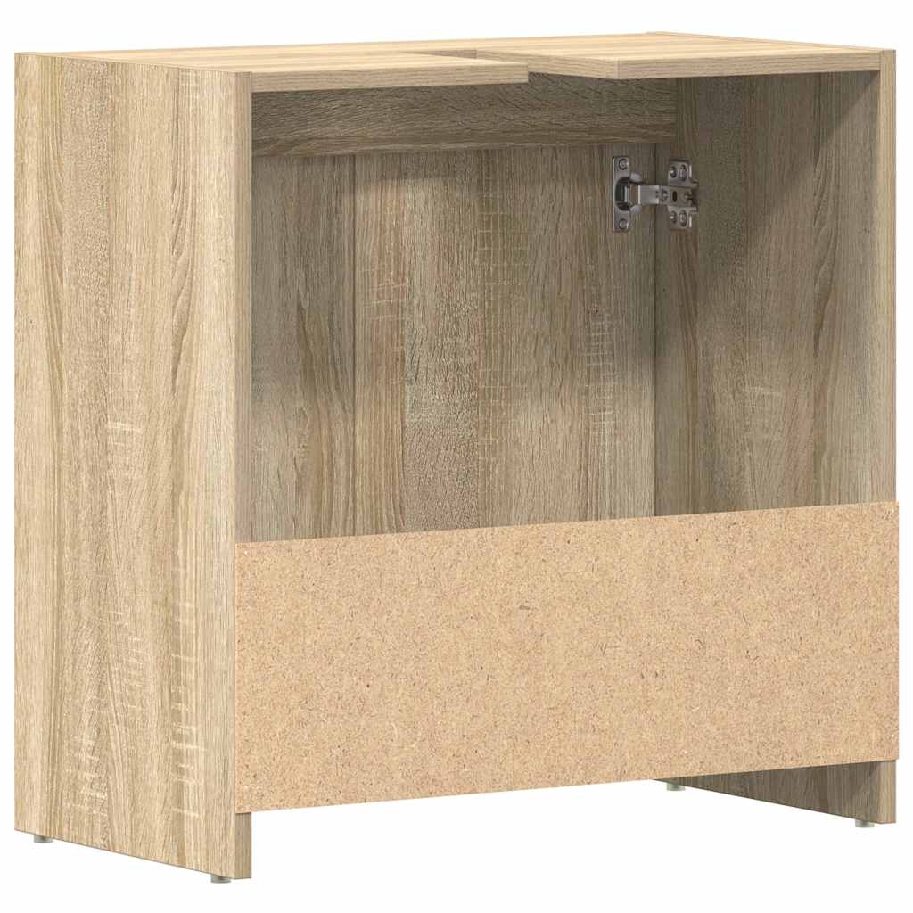 Mobile da Bagno Rovere Sonoma 60x33x60 cm Legno Multistrato