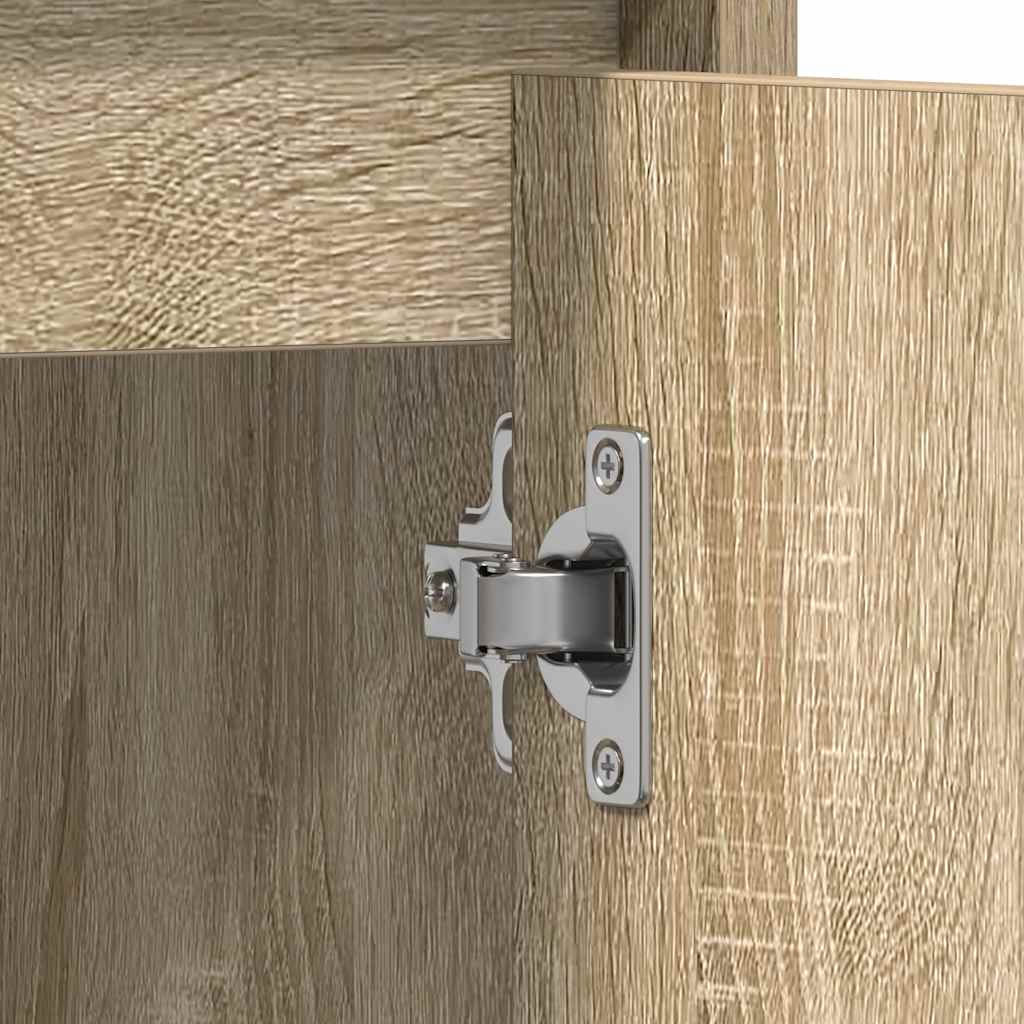 Mobile da Bagno Rovere Sonoma 60x33x61 cm Legno Multistrato | homemem39