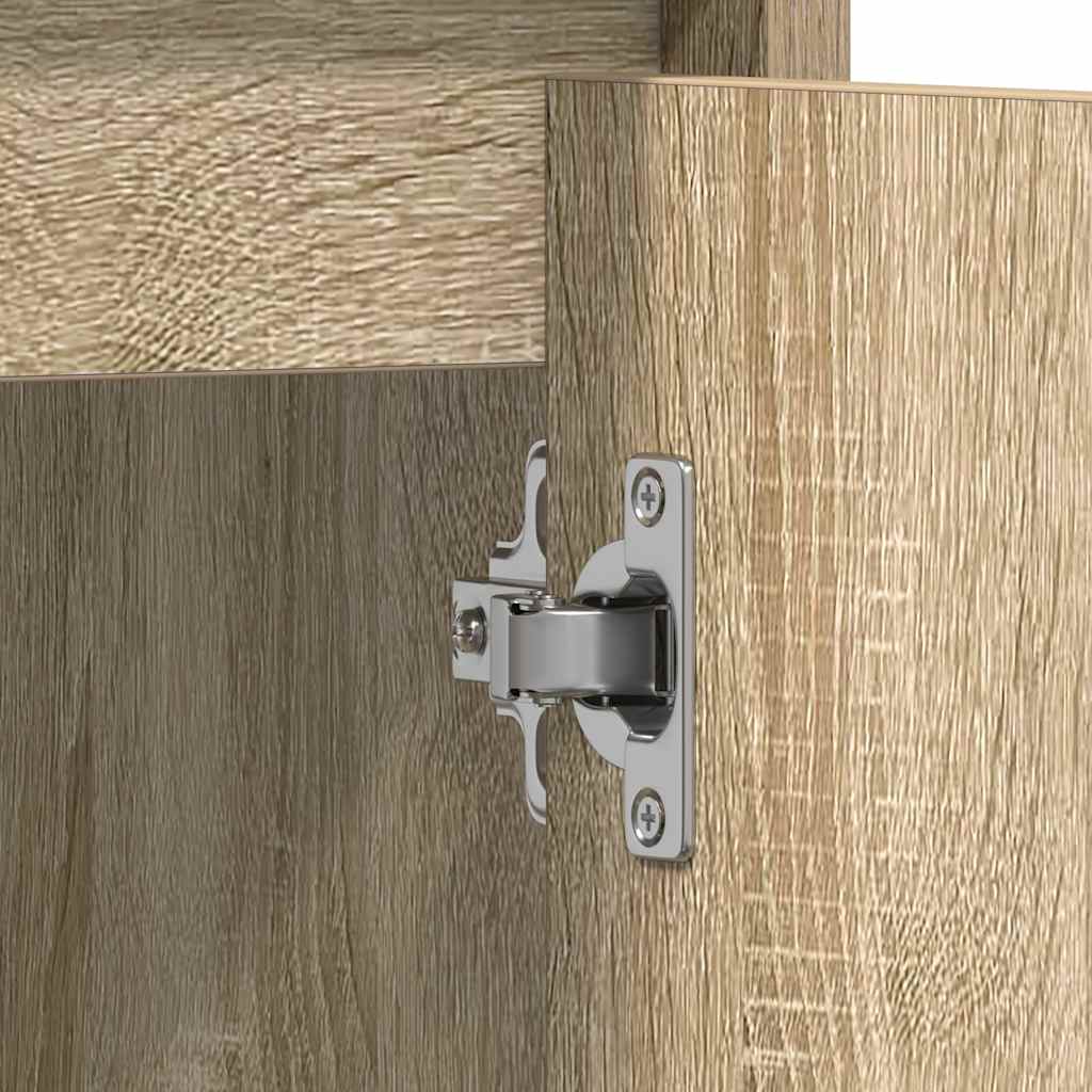 Mobile da Bagno Rovere Sonoma 60x33x60 cm Legno Multistrato
