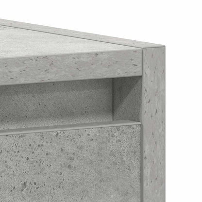 Mobile da Bagno Grigio Cemento 60x33x60 cm in Legno Multistrato