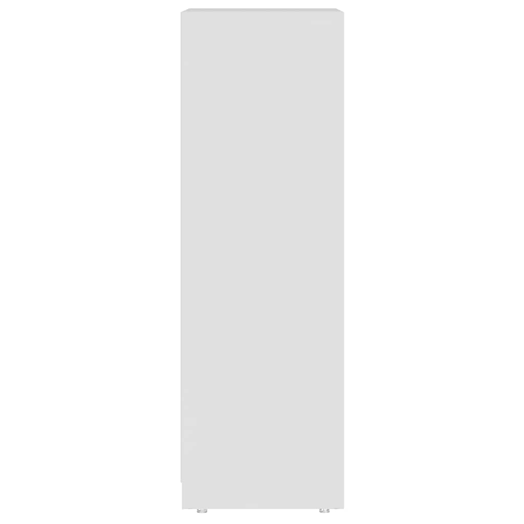Armadio da Bagno Bianco 30x30x95 cm in Legno Multistrato | homemem39