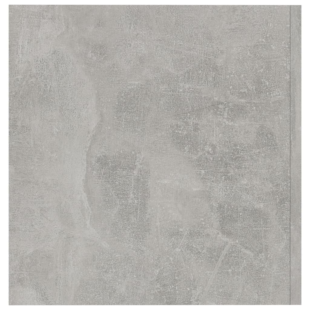 Armadietto Parete Grigio Cemento 80x39x40 cm Legno Multistrato | homemem39
