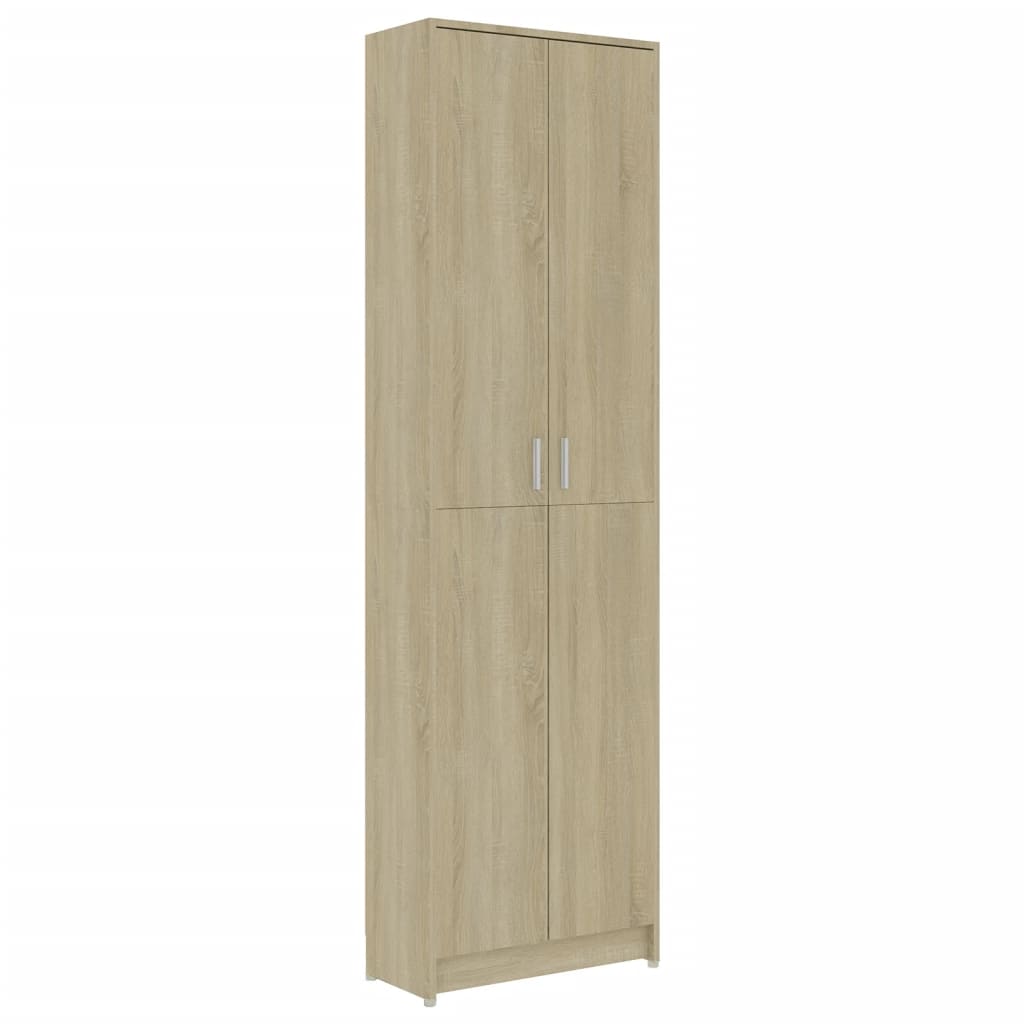 Armadio Corridoio Rovere Sonoma 55x25x189 cm Legno Multistrato | homemem39