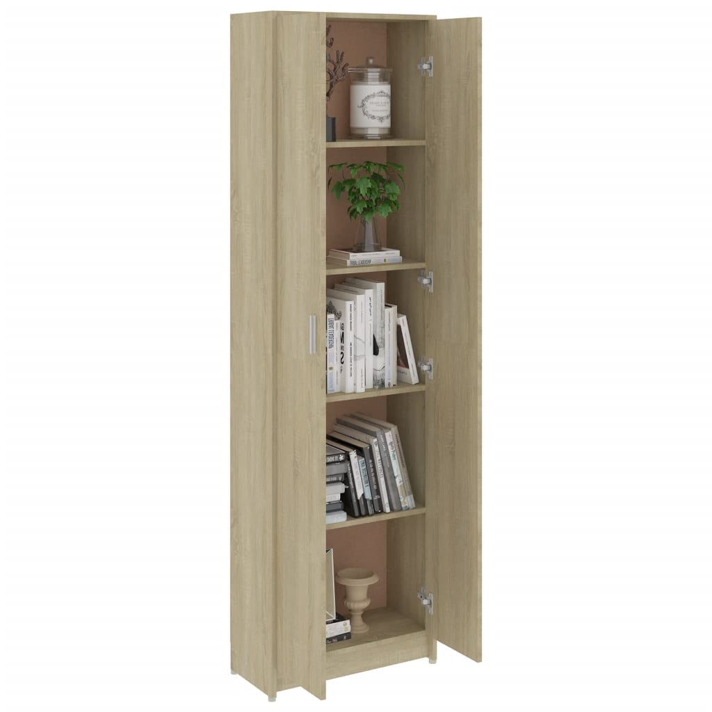 Armadio Corridoio Rovere Sonoma 55x25x189 cm Legno Multistrato | homemem39