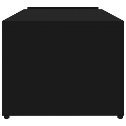 Tavolino da Salotto Nero 90x45x35 cm in Legno Multistrato | homemem39
