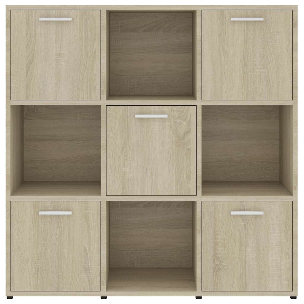 Libreria Rovere Sonoma 90x30x90 cm in Legno Multistrato