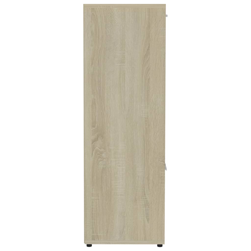 Libreria Rovere Sonoma 90x30x90 cm in Legno Multistrato | homemem39