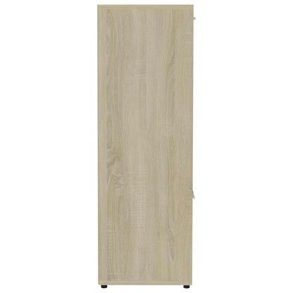 Libreria Rovere Sonoma 90x30x90 cm in Legno Multistrato