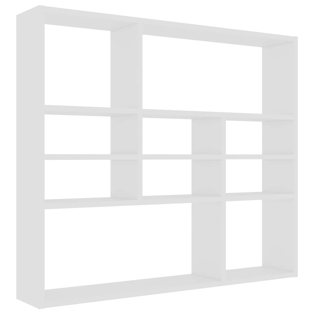 Scaffale a Parete Bianco 90x16x78 cm in in Multistrato | homemem39