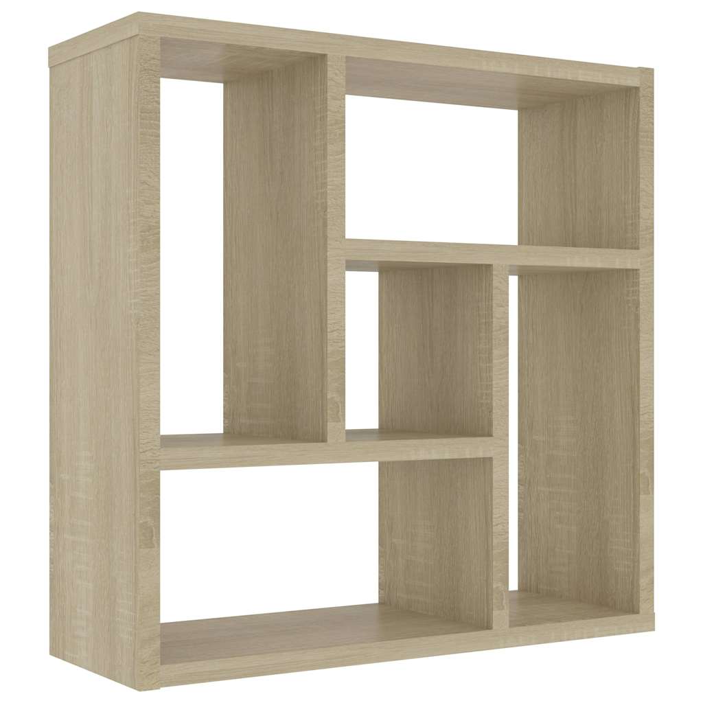 Scaffale Parete Rovere Sonoma 45,1x16x45,1 cm Legno Multistrato | homemem39