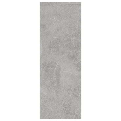Scaffale a Parete Grigio Cemento 45,1x16x45,1 Legno Multistrato | homemem39