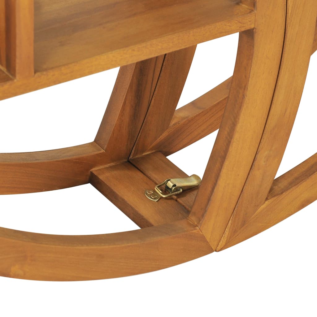 Mensola Yin Yang 100x20x100 cm in Legno Massello di Teak | homemem39