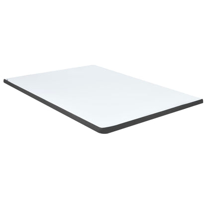 Letto a Molle Grigio Scuro in Tessuto 140x200 cm | homemem39