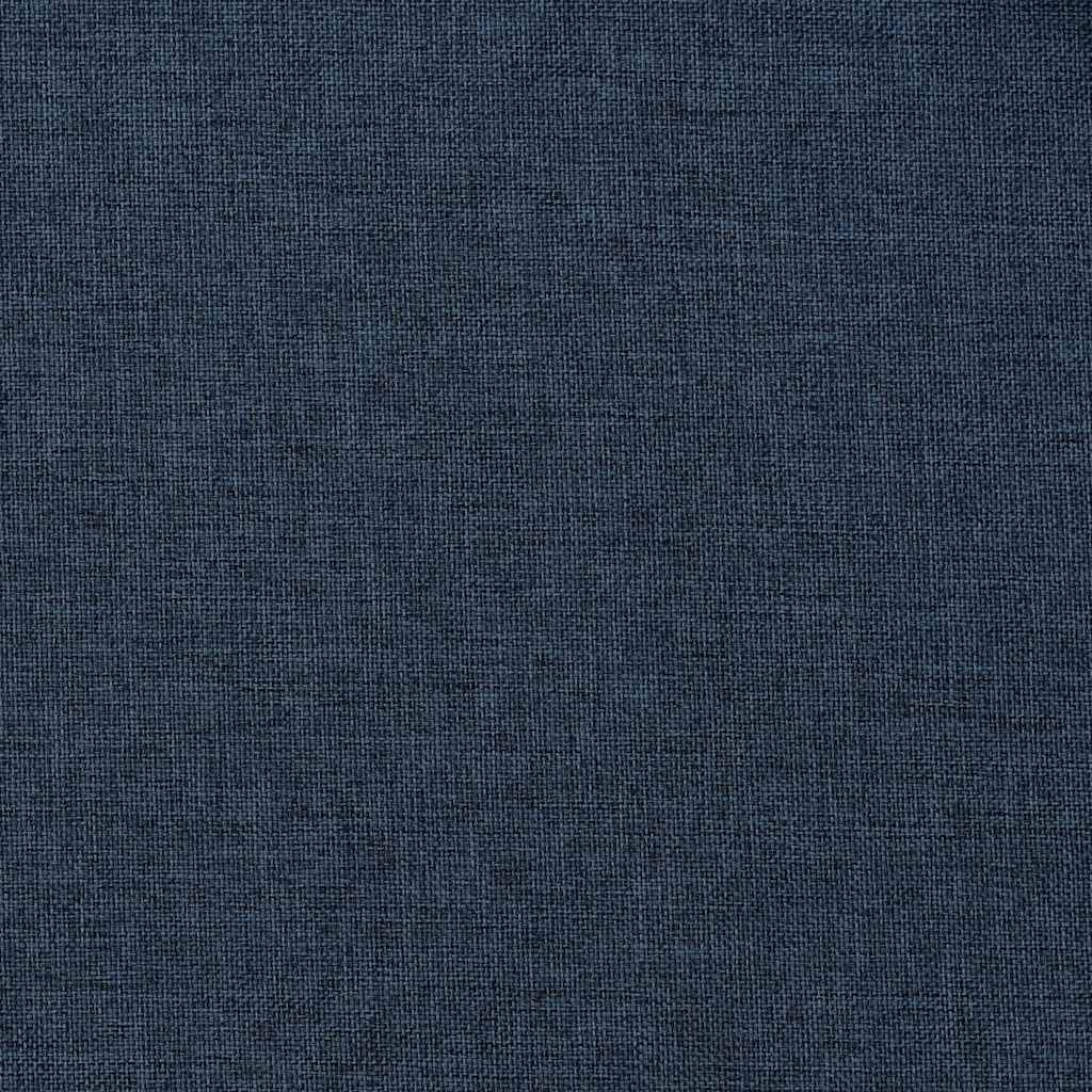 Tende Oscuranti con Ganci Effetto Lino 2 pz Blu 140x225 cm