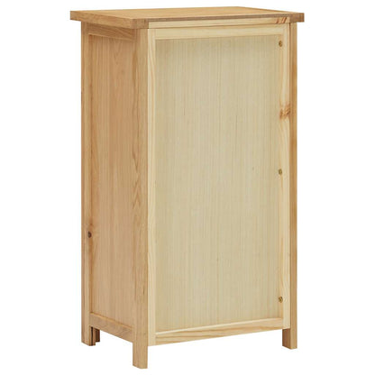 Credenza 45x32x85 cm in Legno Massello di Rovere