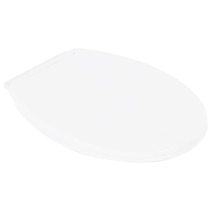 WC Senza Brida 7 cm Altezza Extra Chiusura Rallentata Ceramica Bianca - homemem39