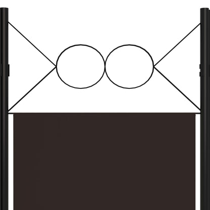 Paravento a 3 Pannelli Marrone 120x180 cm - homemem39