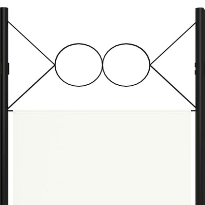 Paravento a 4 Pannelli Bianco 160x180 cm - homemem39
