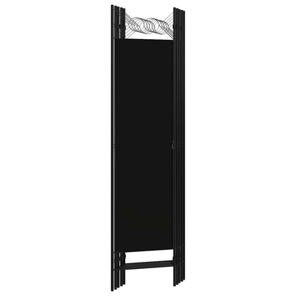 Paravento a 5 Pannelli Nero 200x180 cm | homemem39