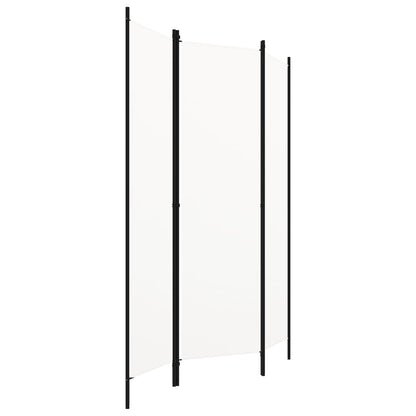 Paravento a 3 Pannelli Bianco 150x180 cm - homemem39