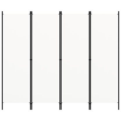 Paravento a 5 Pannelli Bianco 200x180 cm