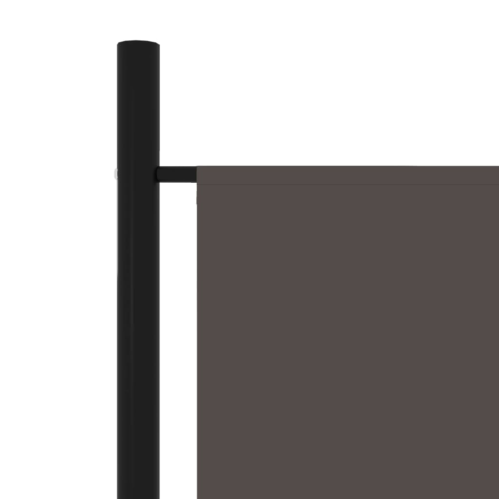 Paravento a 4 Pannelli Antracite 200x180 cm | homemem39